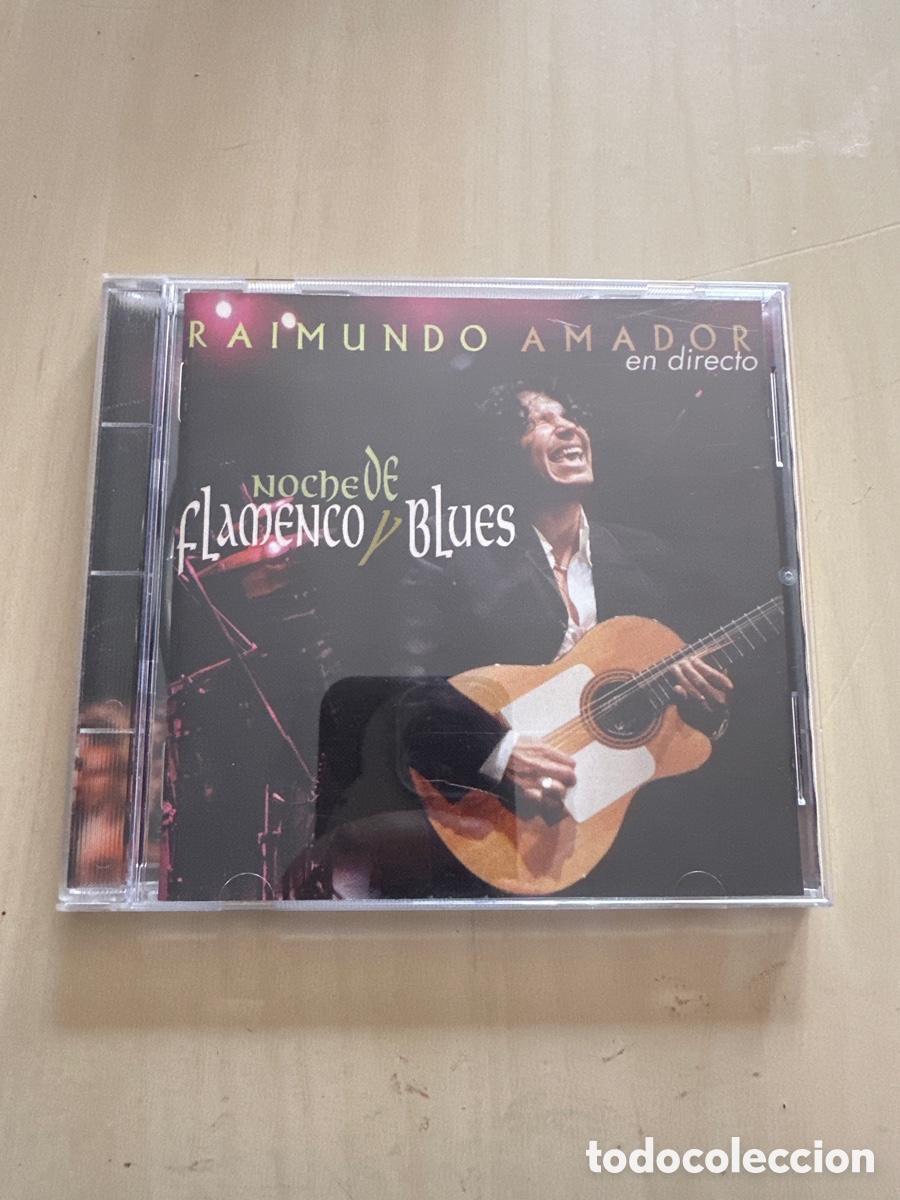 CDs de M&uacute;sica: Acd76 Raimundo amador en directo noche de flamenco y blues CD m&uacute;sica