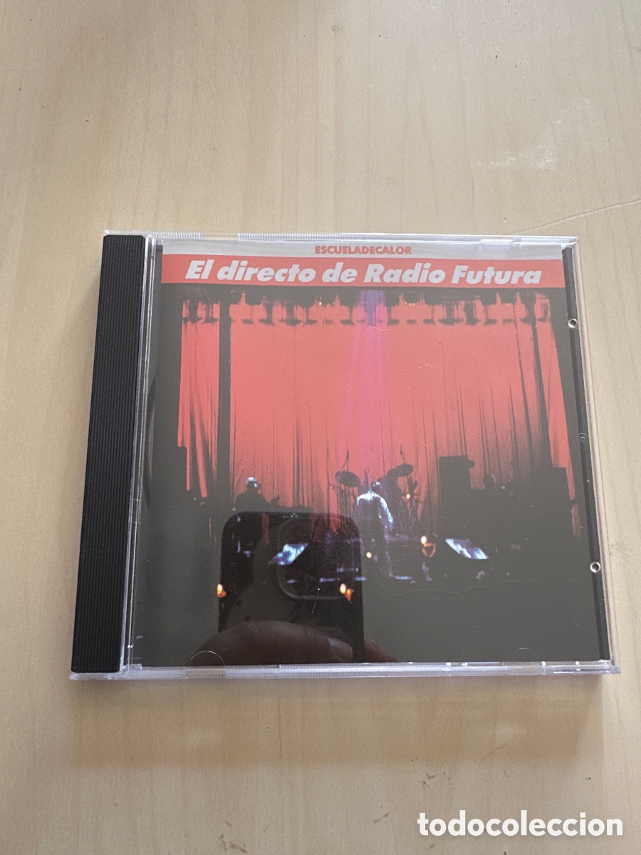 CDs de M&uacute;sica: Acd76 ariola el directo de radio futura escuela de calor CD m&uacute;sica