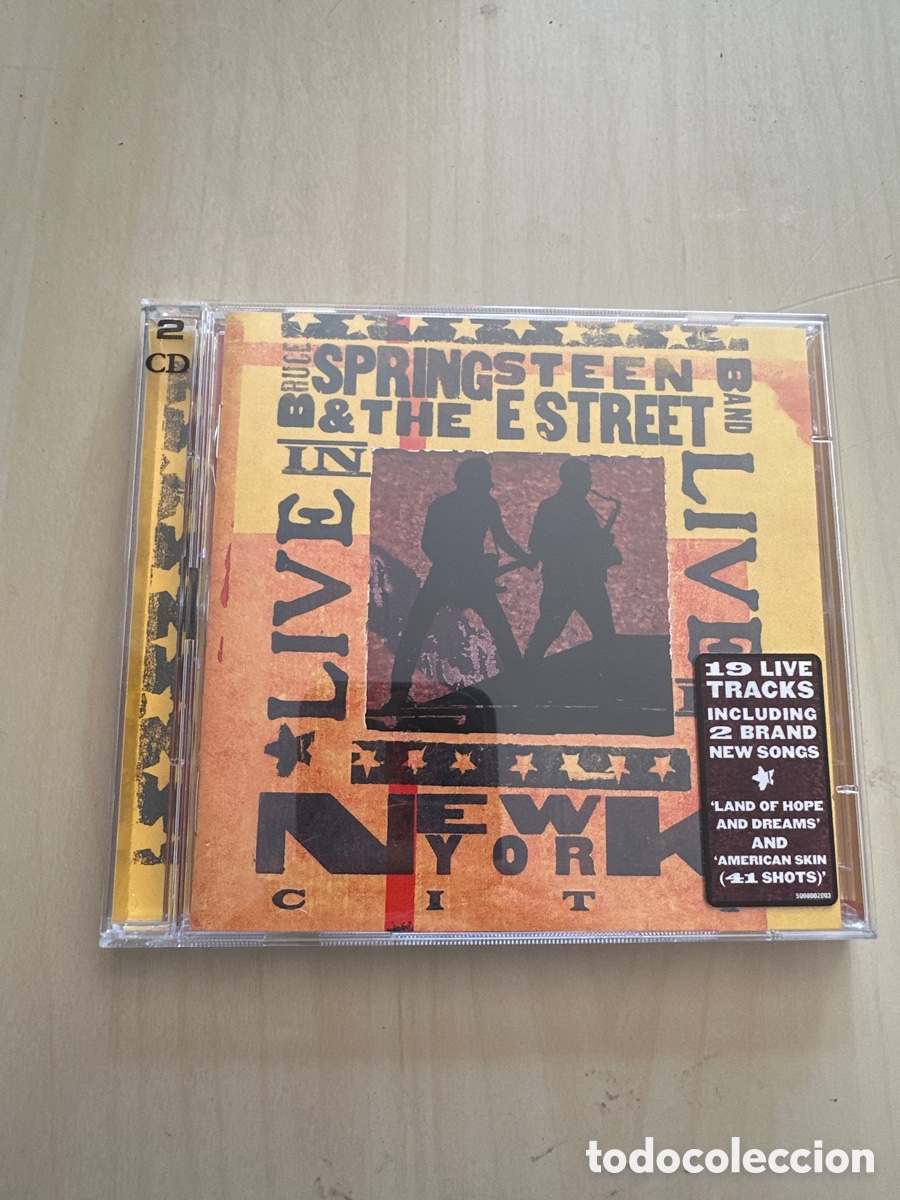 Music CDs: Acd76 bruce springsteen & the e street band live in New York city CD m&uacute;sica