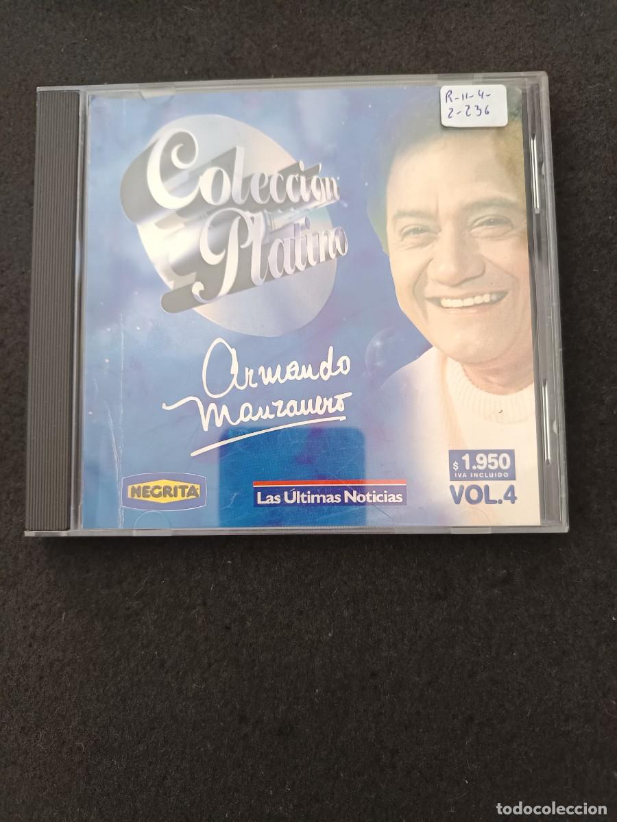 CDs de M&uacute;sica: ARMANDO MANZANERO. COLECCI&Oacute;N PLATINO. VOL. 4