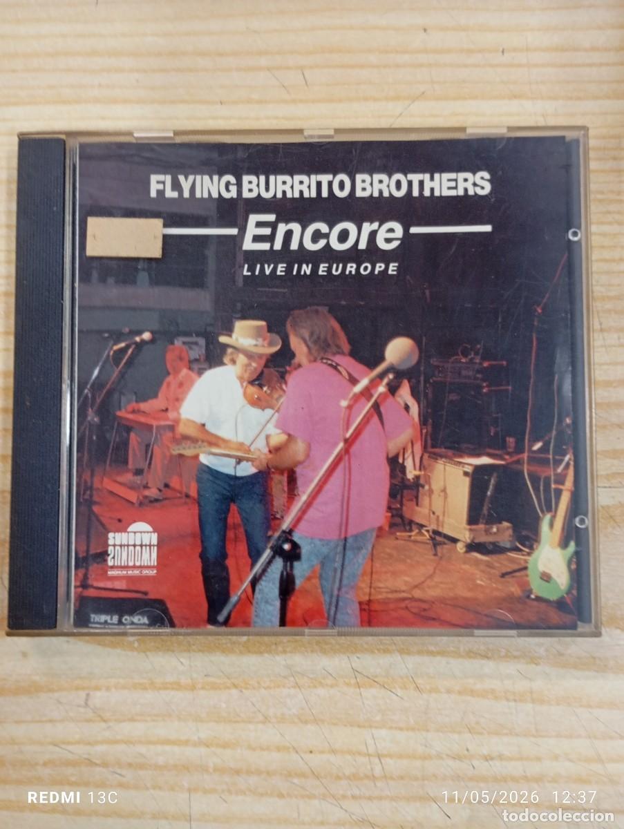 CDs de M&uacute;sica: Cd - Flying Burrito Brothers &lrm;&ndash; Encore - Live In Europe