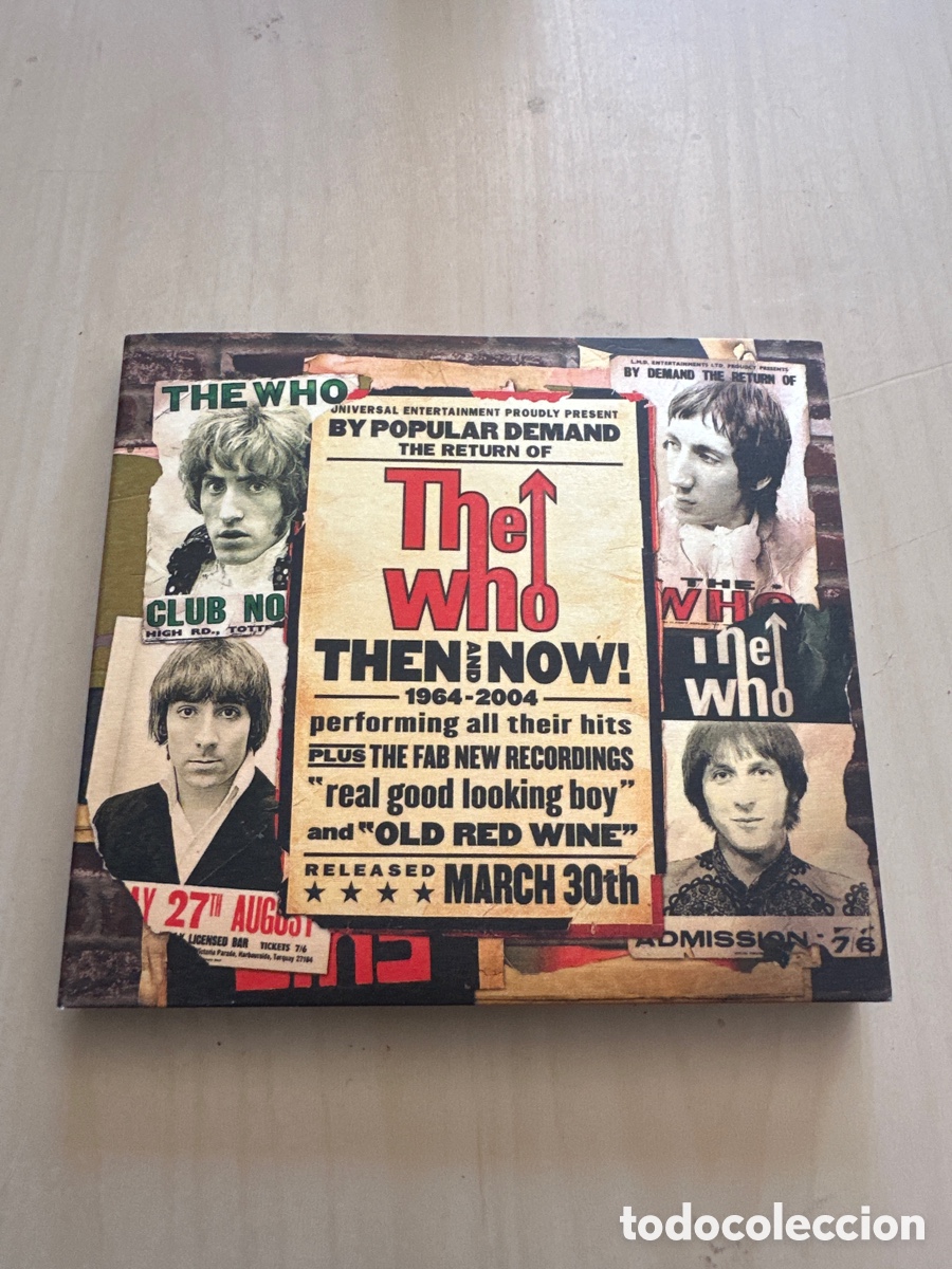 CDs de M&uacute;sica: Acd77 The who then and now CD musica