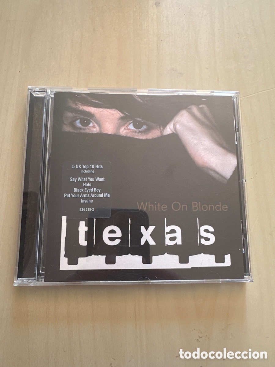 CDs de M&uacute;sica: Acd77 Texas white on blonde CD musica