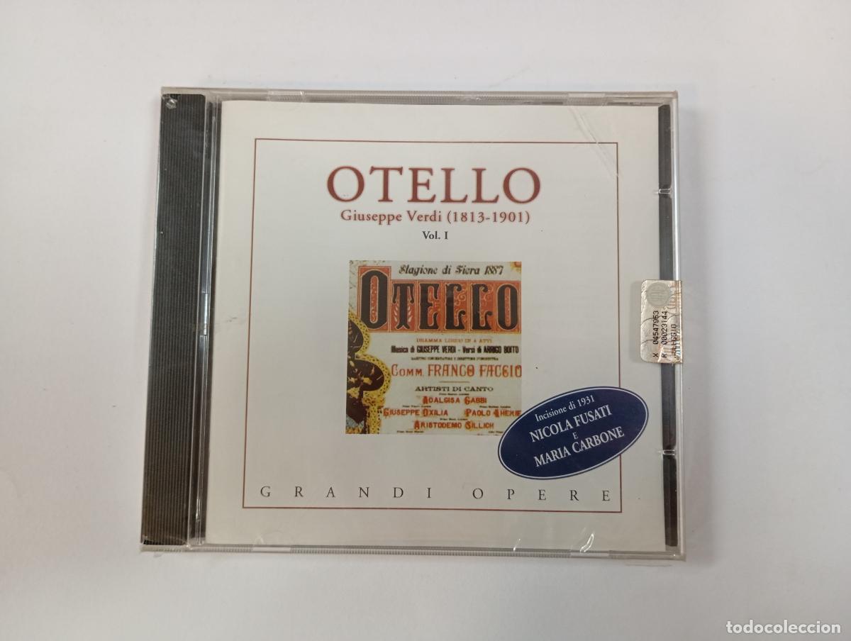 CDs de M&uacute;sica: OTELLO. GIUSEPPE VERDI. (1813-1901). CD. TDKV145