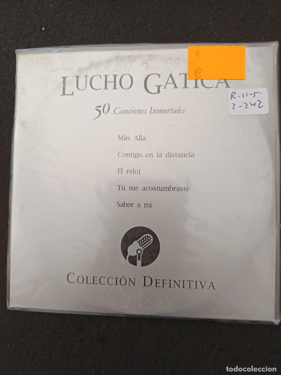 CDs de M&uacute;sica: LUCHO GATICA. 50 CANCIONES INMORTALES. COLECCI&Oacute;N DEFINITIVA. M&Aacute;S ALL&Aacute;, CONTIGO EN LA DISTANCIA,