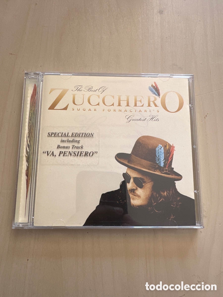 CDs de M&uacute;sica: Acd77 The best of zucchero sugar fornaciari greatest hits CD musica