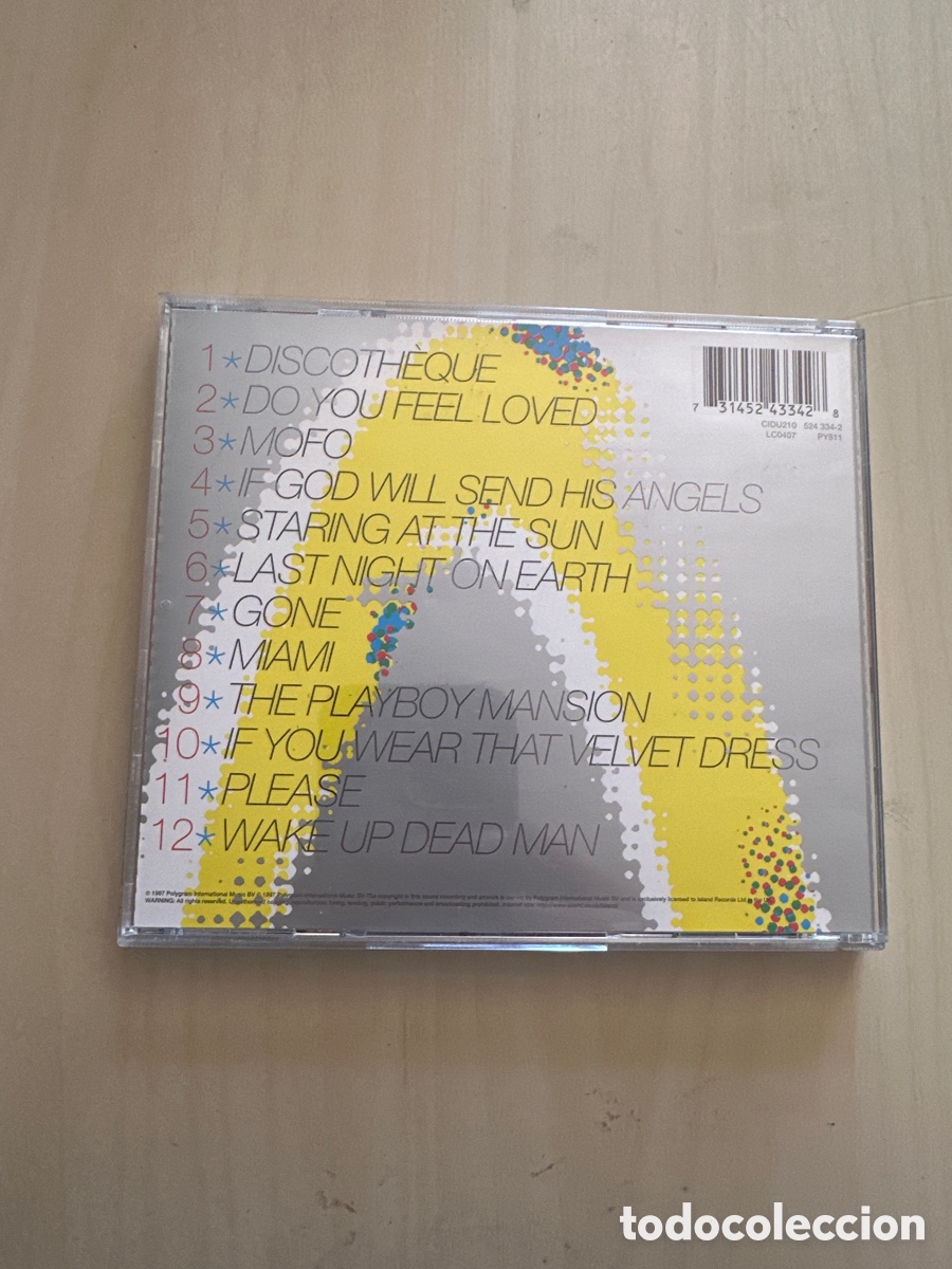 CDs de m&uacute;sica: SCD156 u2 pop CD musica - Foto 2