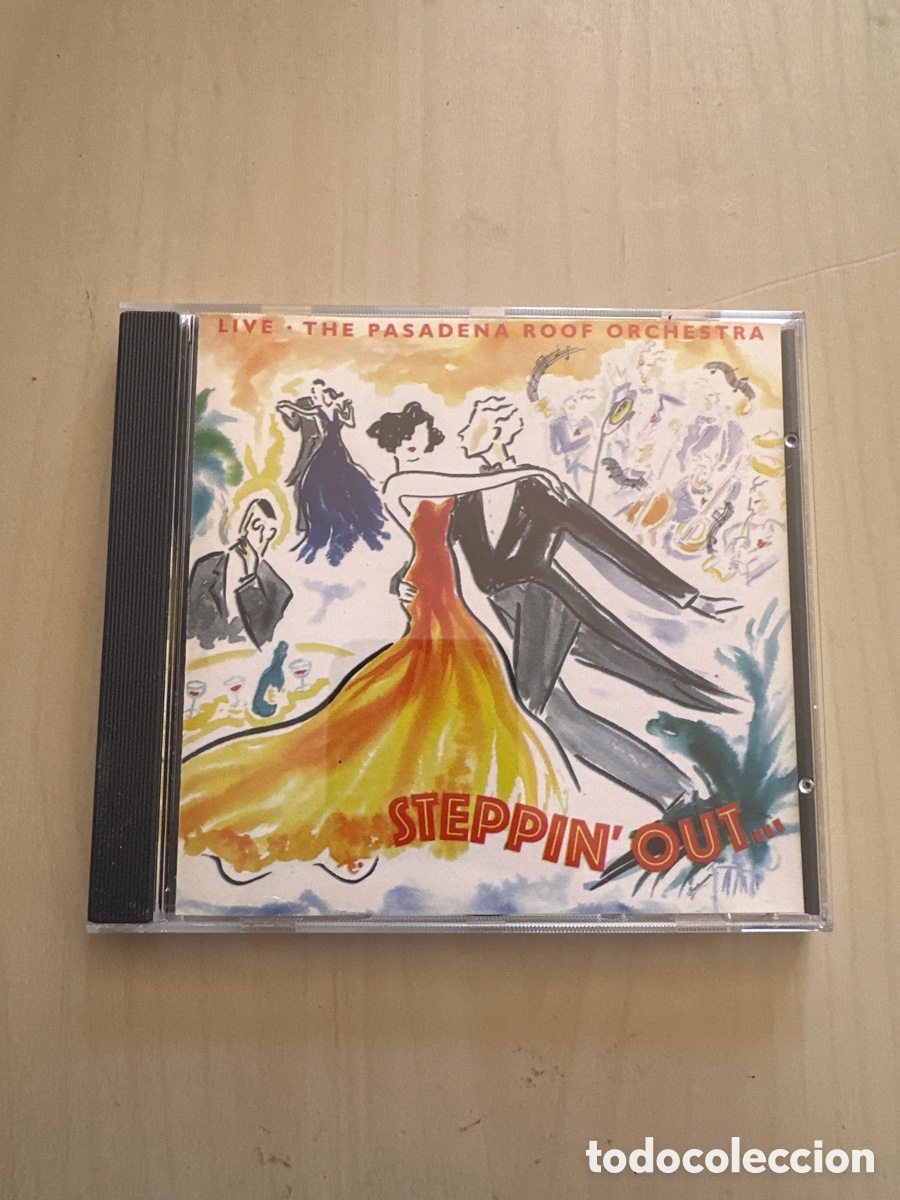 CDs de M&uacute;sica: Acd77 steppin out The pasadena roof orchestra live CD musica