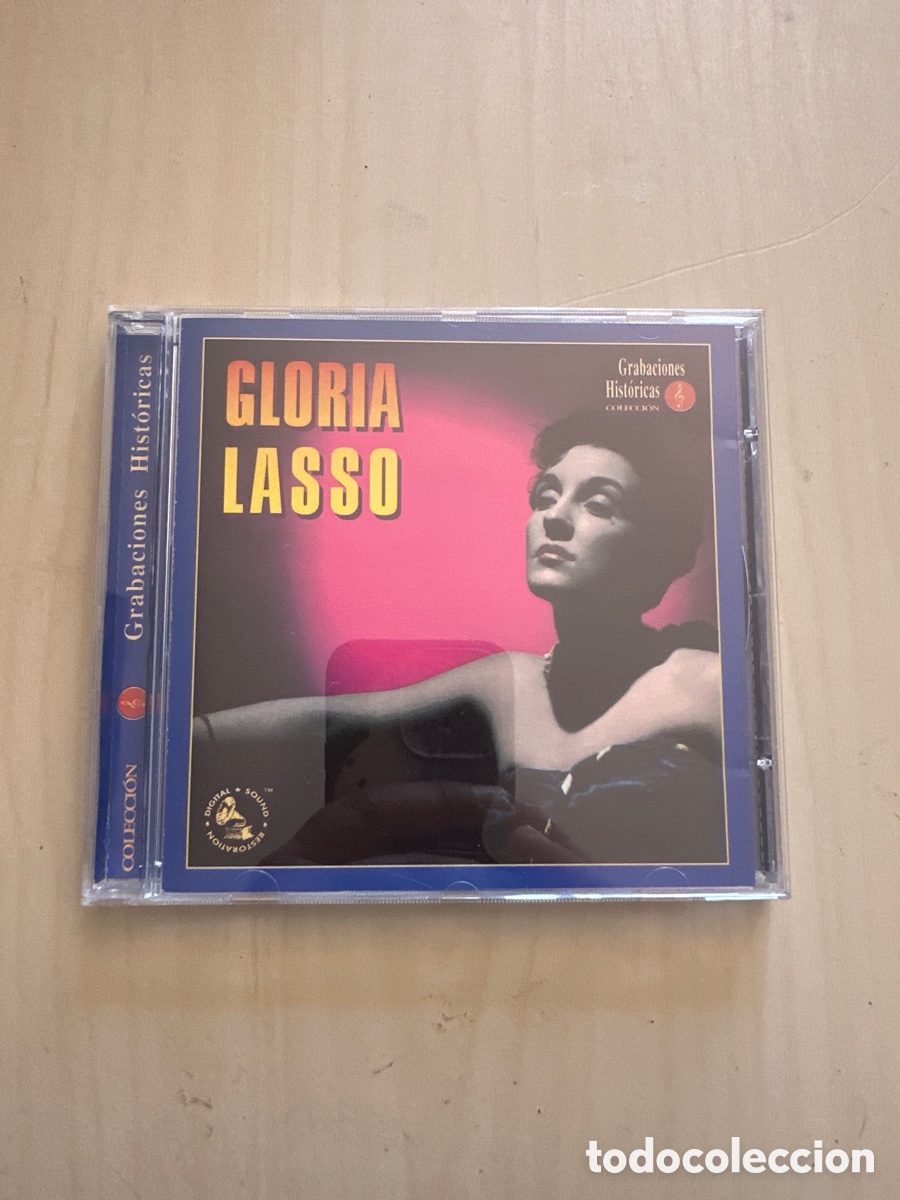 CDs de M&uacute;sica: Acd77 gloria lasso CD musica