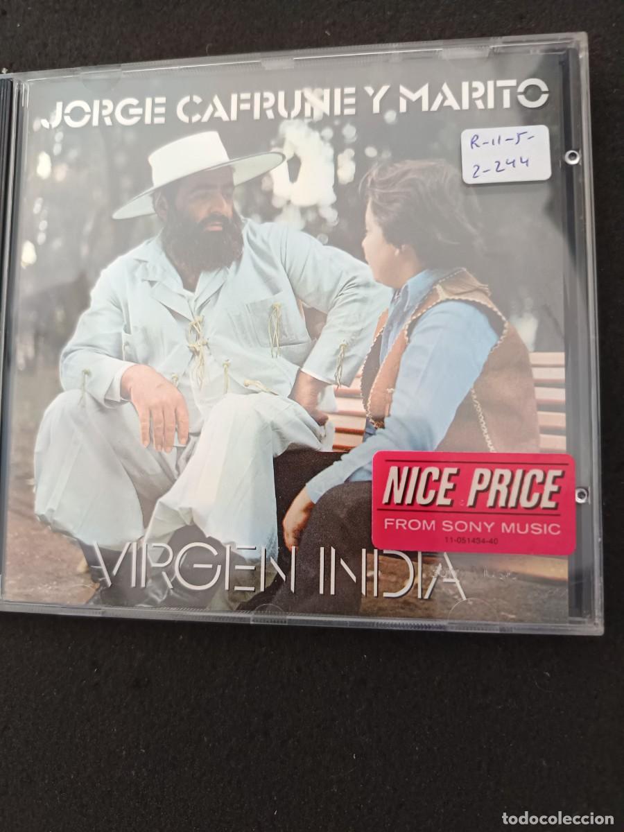 CDs de M&uacute;sica: JORGE CAFRUNE Y MARITO. VIRGEN INDIA