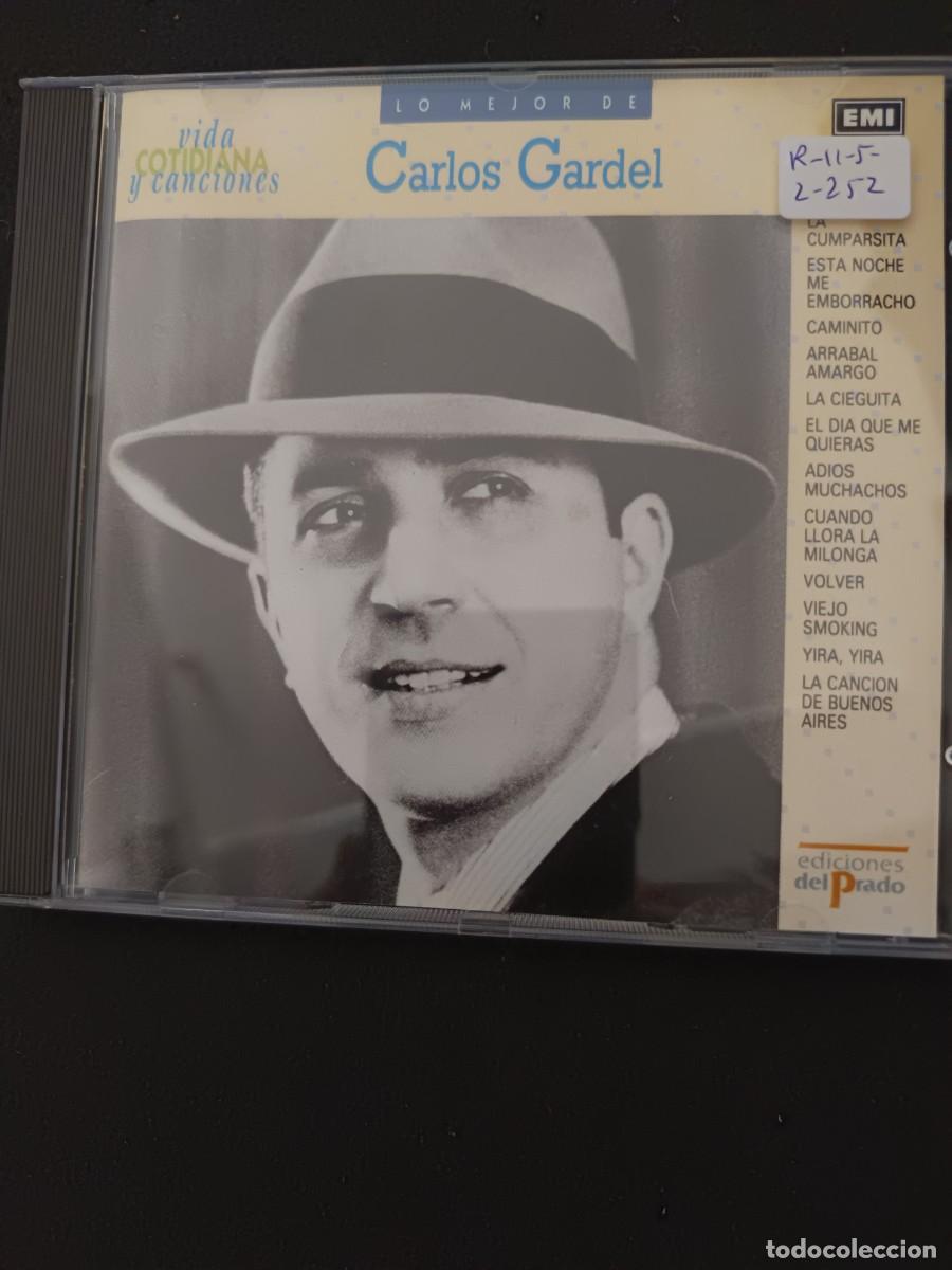 CDs de M&uacute;sica: LO MEJOR DE CARLOS GARDEL. VIDA COTIDIANA Y CANCIONES