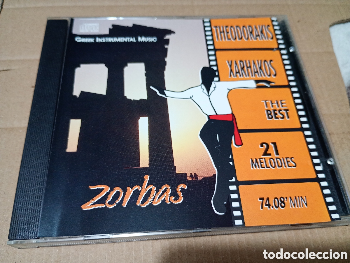 CDs de M&uacute;sica: Zorbas CD m&uacute;sica instrumental griega