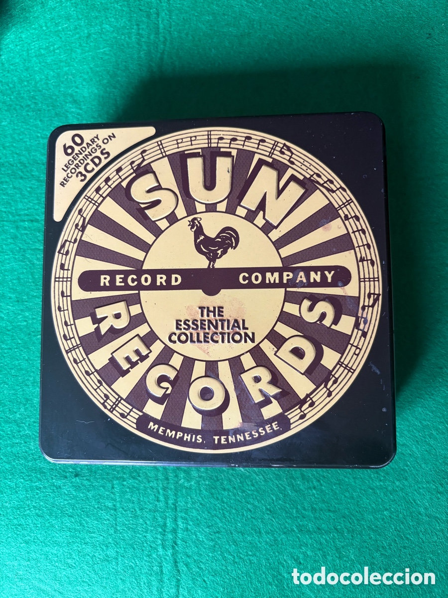 Music CDs: Sun Records The Essential Collection 3CD box set metal recopilatorio (A22)