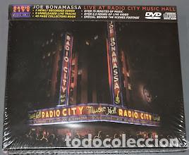 CDs de M&uacute;sica: Joe Bonamassa - Live at Radio City Music Hall - CD+DVD Mascot 2015. Nuevo, precintado.