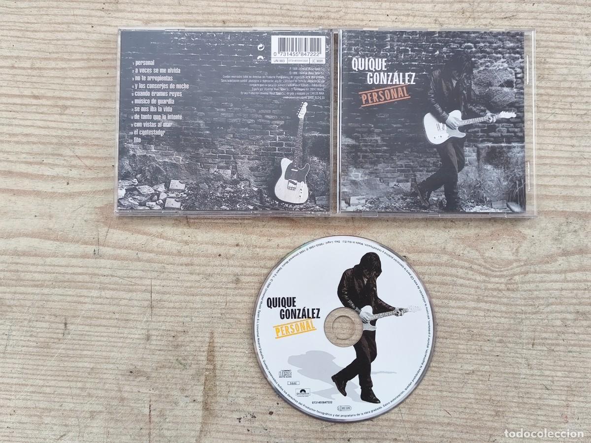 CDs de M&uacute;sica: Quique Gonz&aacute;lez - Personal CD