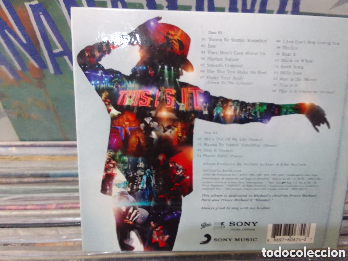 CDs de m&uacute;sica: Michael Jackson.s this is it - Foto 2