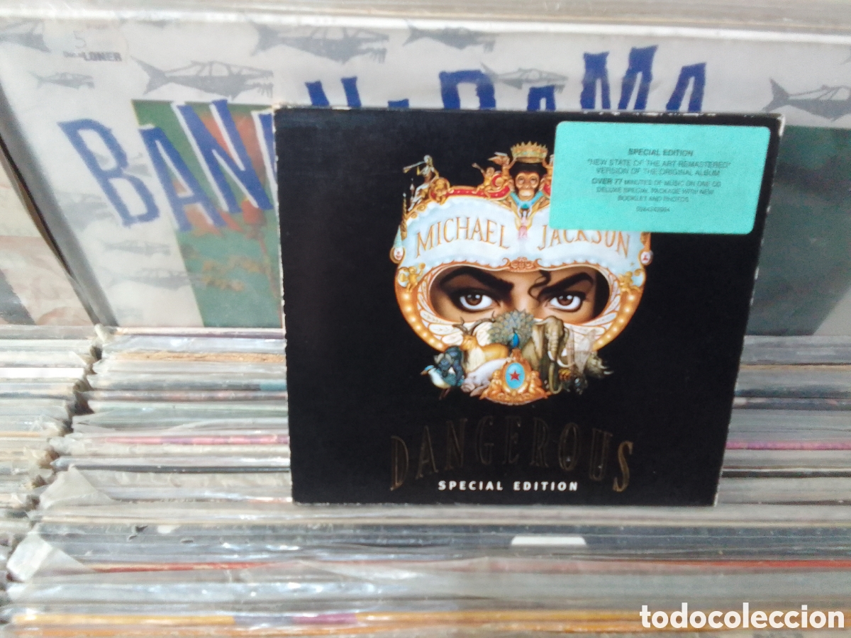 CDs de m&uacute;sica: Michael Jackson, dangerous,Ed especial - Foto 1