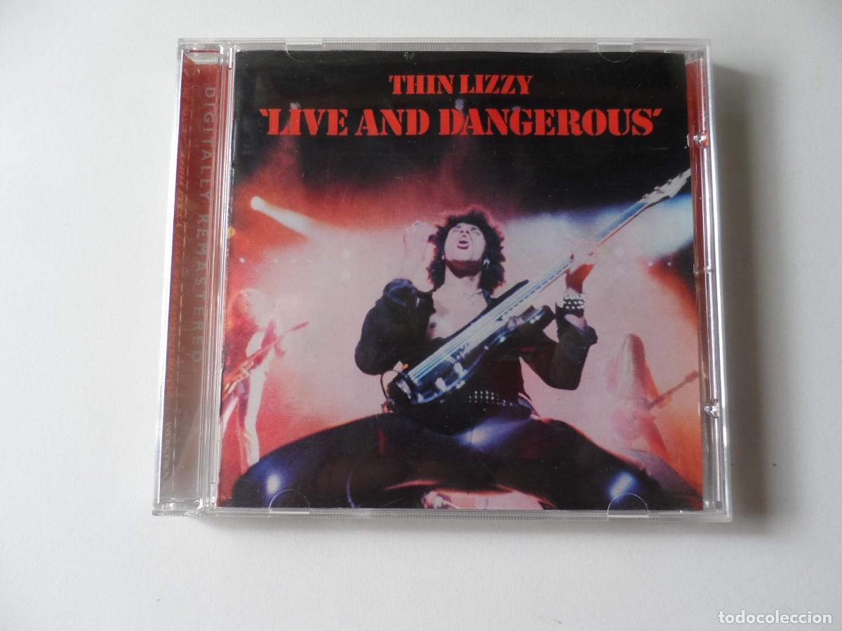 CDs de M&uacute;sica: CD ORIGINAL DE THIN LIZZY -LIVE AND DANGEROUS