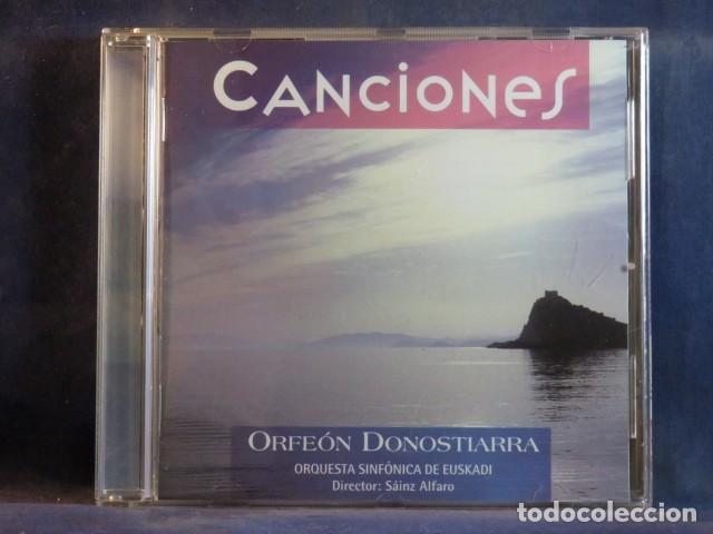 CDs de M&uacute;sica: ORFE&Oacute;N DONOSTIARRA, ORQUESTA SINF&Oacute;NICA DE EUSKADI &ndash; CANCIONES - CD