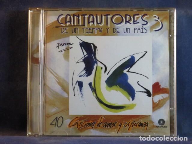 CDs de M&uacute;sica: VARIOUS &ndash; CANTAUTORES DE UN TIEMPO Y DE UN PAIS 3 - 2 CD