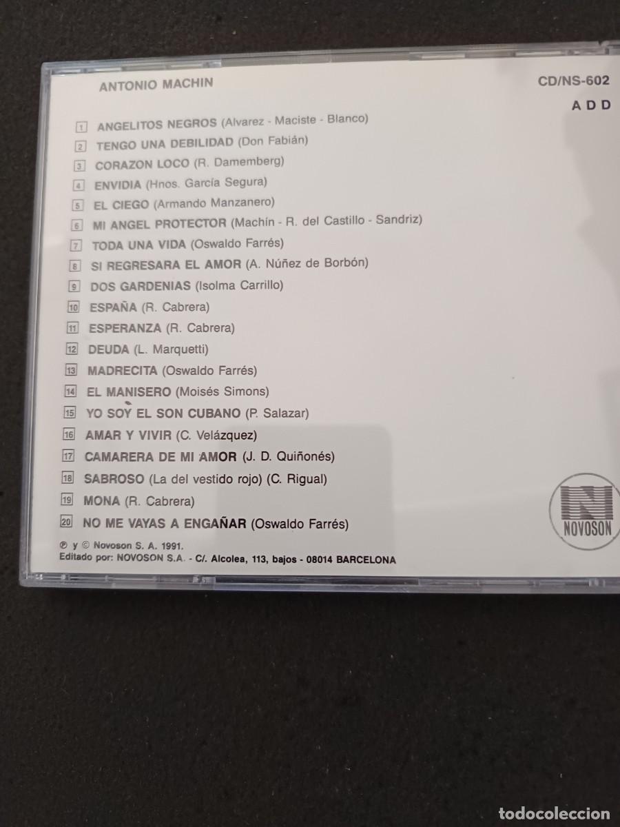 CDs de m&uacute;sica: ANTONIO MACH&Iacute;N. 20 MEJORES &Eacute;XITOS - Foto 2