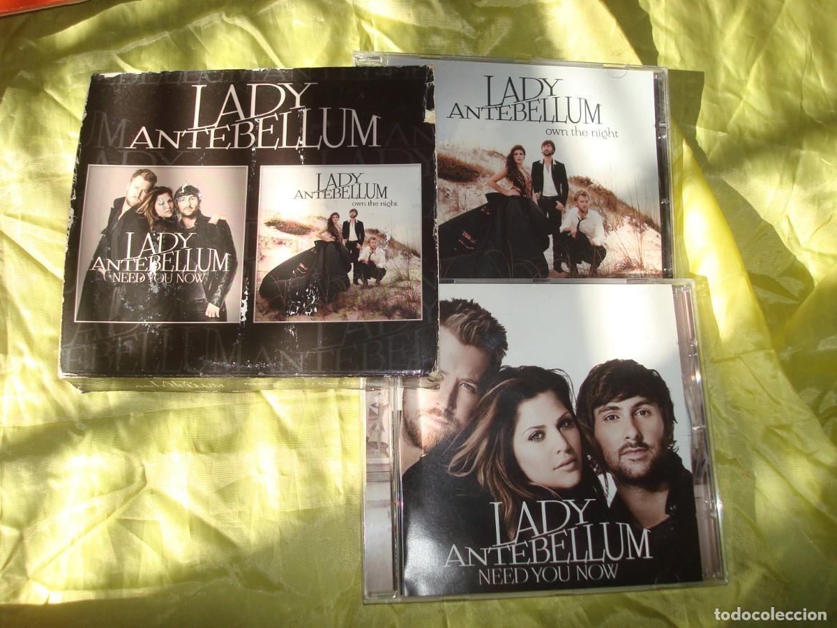 CDs de M&uacute;sica: LADY ANTEBELLUM. NEED YOU NOW OWN THE NIGHT. 2 CD&acute;S. IMPECABLE