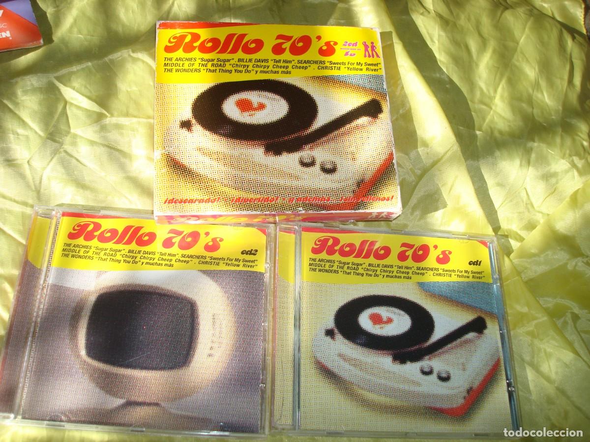 CDs de M&uacute;sica: ROLLO 70&acute;S. THE ARCHIES, CHRISTIE, THE WONDERS..... 2 CD&acute;S. IMPECABLE
