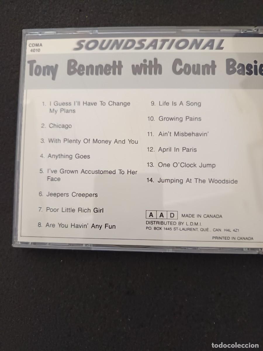 CDs de m&uacute;sica: TONY BENNETT WITH COUNT BASIE - Foto 2