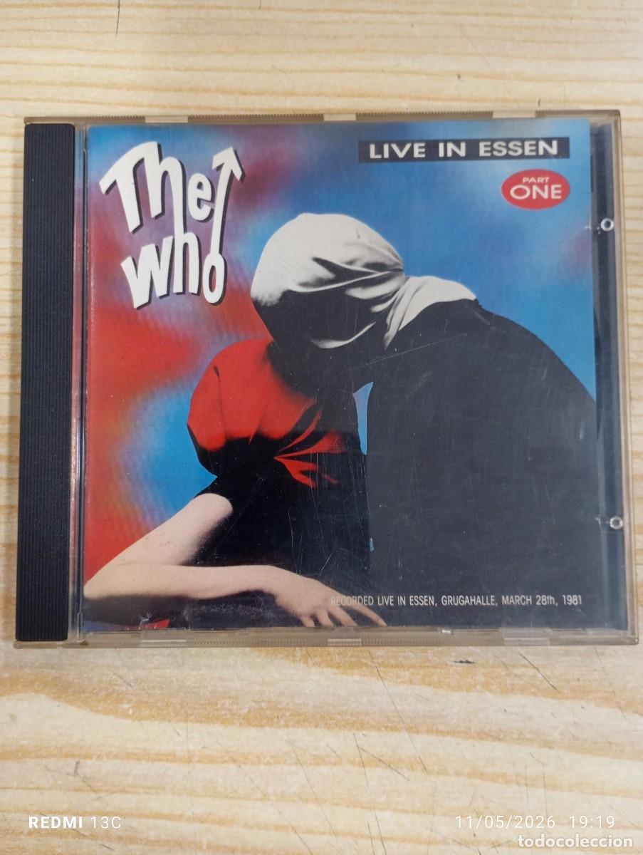 CDs de M&uacute;sica: Cd - The Who &ndash; Live In Essen - Part One - No oficial - edicion italiana 1990