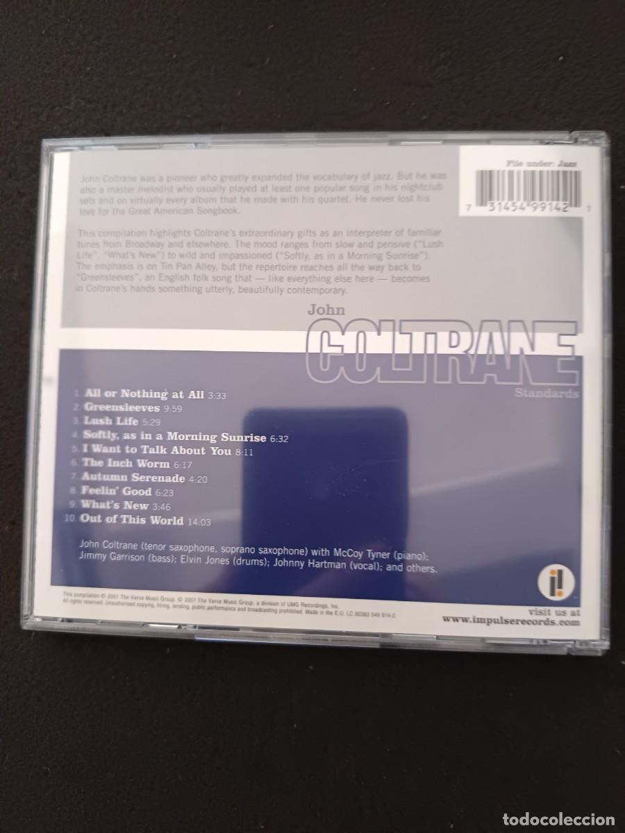 CDs de m&uacute;sica: JOHN COLTRANE. STANDARDS - Foto 2