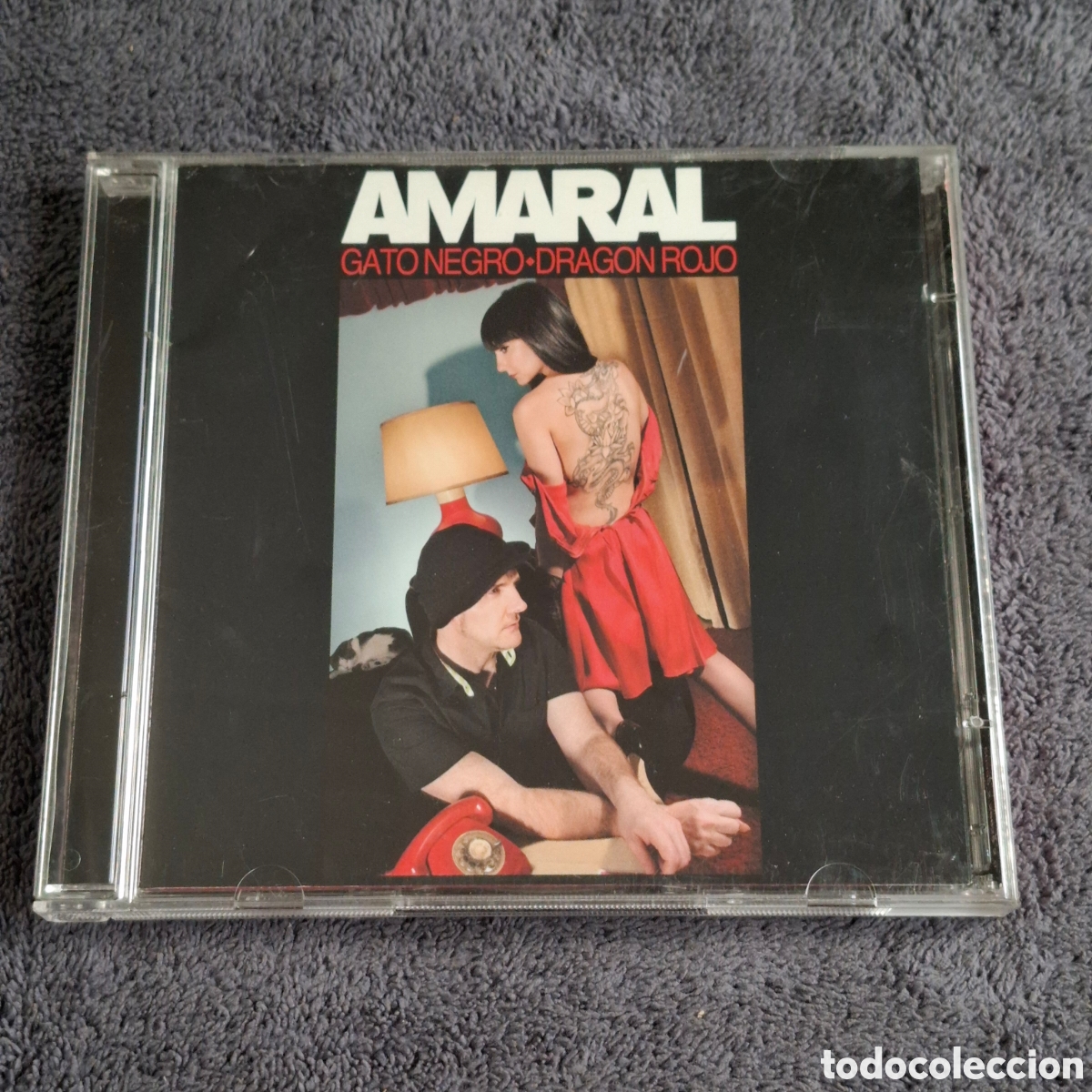 CDs de M&uacute;sica: CD77. Amaral - Gato Negro Drag&oacute;n Rojo, &Aacute;lbum De 2 Cd's, Virgin, 2008.