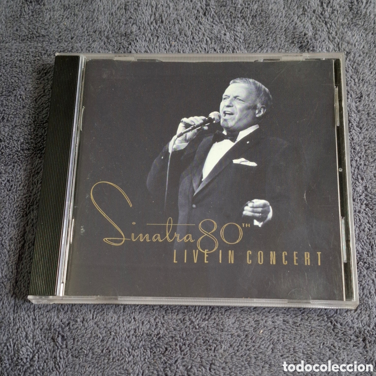 CDs de M&uacute;sica: CD77. Sinatra 80 TH, Live Concert, Cd &Aacute;lbum, Pop, Jazz Vocal, Capitol Records, 1995.