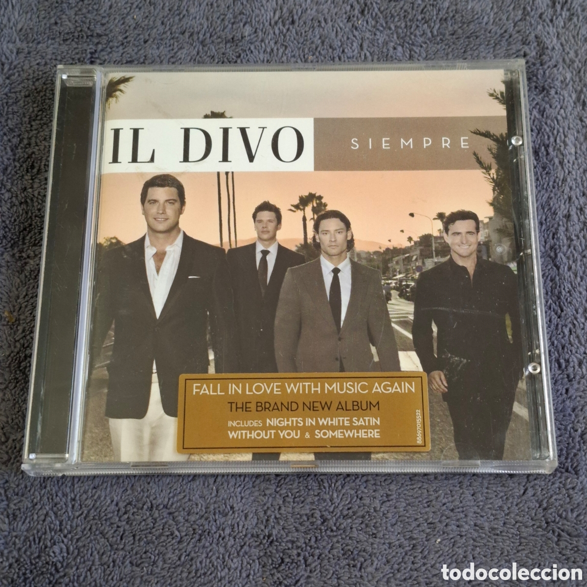 CDs de M&uacute;sica: CD77. Il Divo - Il Divo Siempre, Cd, &Aacute;lbum, Syco Music, 2006.