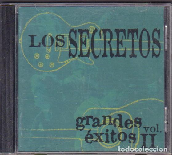 CDs de M&uacute;sica: LOS SECRETOS - GRANDES EXITOS ll / OJOS DE PERDIDA, EL PRIMER CRUCE, FRIO../ CD ALBUM 1999 RF-14503