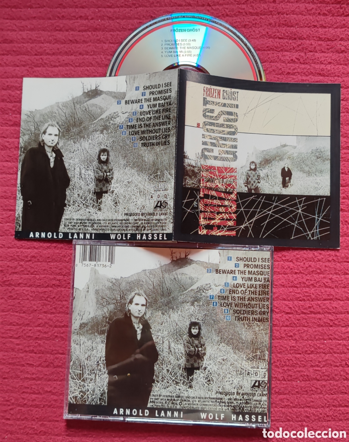 CDs de M&uacute;sica: FROZEN GHOST: s/t. Cd Aor, Edici&oacute;n Original 1987 Warner Records. Muy raro en Cd.
