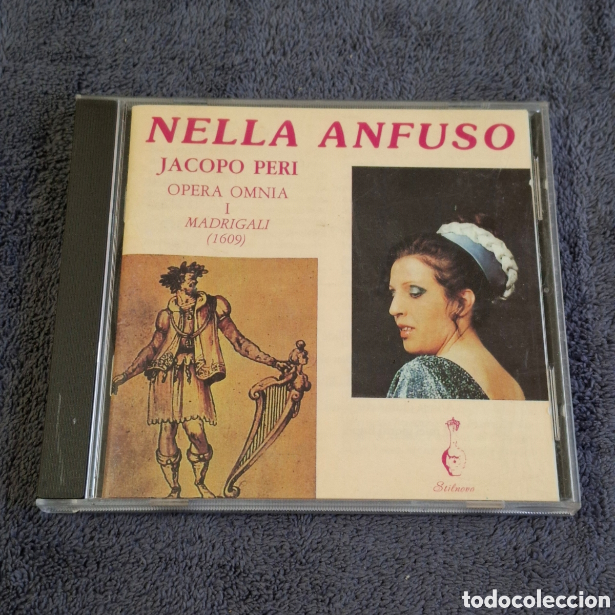 CDs de M&uacute;sica: CD77. Nella Anfuso - Jacopo Peri, &Oacute;pera Omnia I Madrigali, Cd, &Aacute;lbum, Stilnovo, B&eacute;lgica.