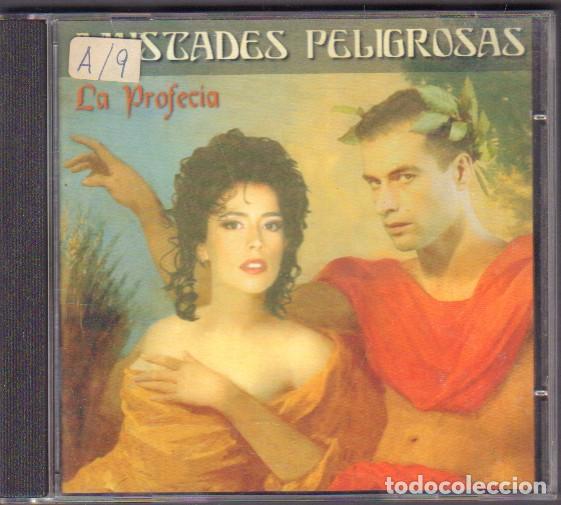 CDs de M&uacute;sica: AMISTADES PELIGROSAS - LA PROFECIA / ME QUEDARE SOLO, PASOS EN EL TUNEL.../ CD ALBUM 1995 RF-14510