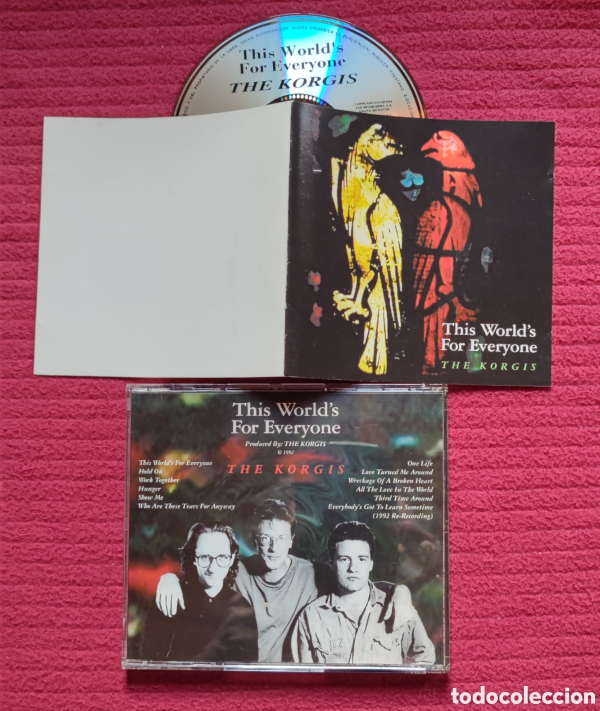 CDs de M&uacute;sica: THE KORGIS: This World's For Everyone. Cd Edici&oacute;n Original 1992 Sanni Records. Muy raro.