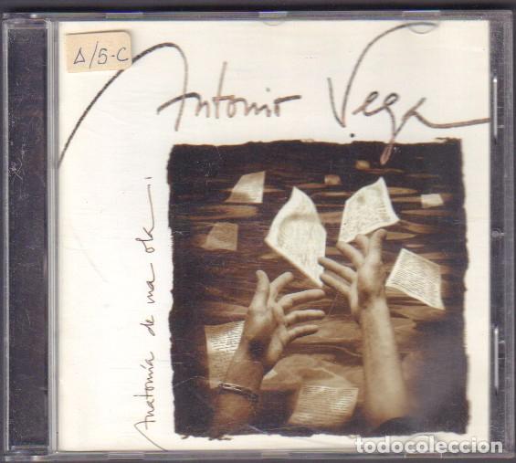 CDs de M&uacute;sica: ANTONIO VEGA - ANATOMIA DE UNA OLA / COMO LA LLUVIA AL SOL, AGUA DE RIO.../ CD ALBUM 1997 RF-14511