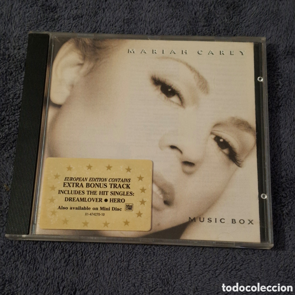 CDs de M&uacute;sica: CD77. Mariah Carey - Music Box, CD &Aacute;lbum, CBS, Sony, 1993.