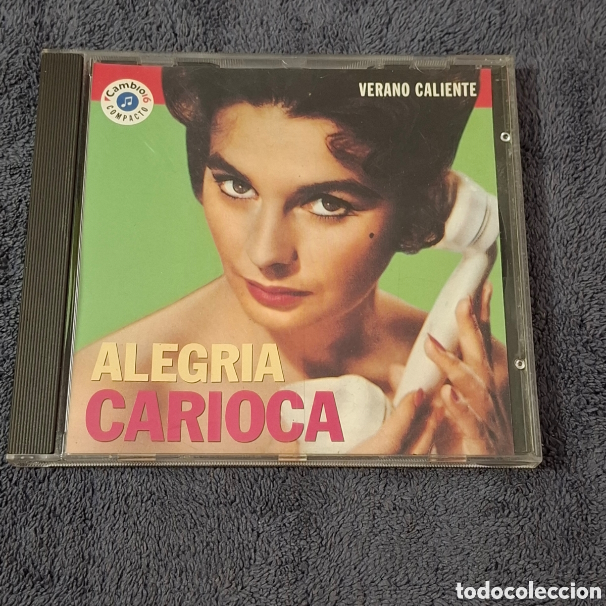 CDs de M&uacute;sica: CD77. Alegria Carioca - Cambio 16 Compacto, Verano Caliente, N&deg;10, De 1993.