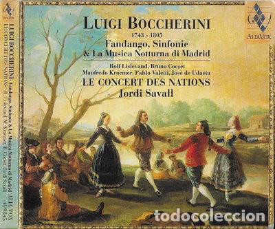 CDs de M&uacute;sica: Fandango, Sinfonie & La Musica Notturna di Madrid- 7619986098456