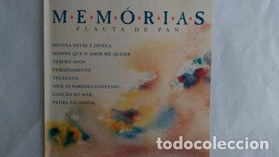 CDs de M&uacute;sica: Mem&oacute;rias (Flauta de Pan)- 5603395000041
