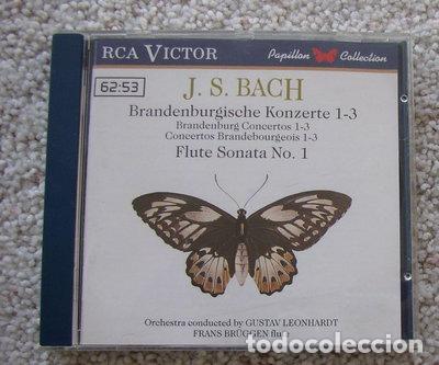CDs de M&uacute;sica: Brandenburgische Konzerte 1-3 / Flute Sonata No. 1- 0035628772329
