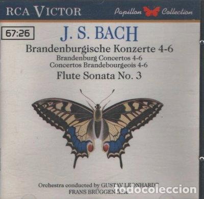 CDs de M&uacute;sica: Brandenburgische Konzerte 4-6 / Flute Sonata No. 3- 0035628772428