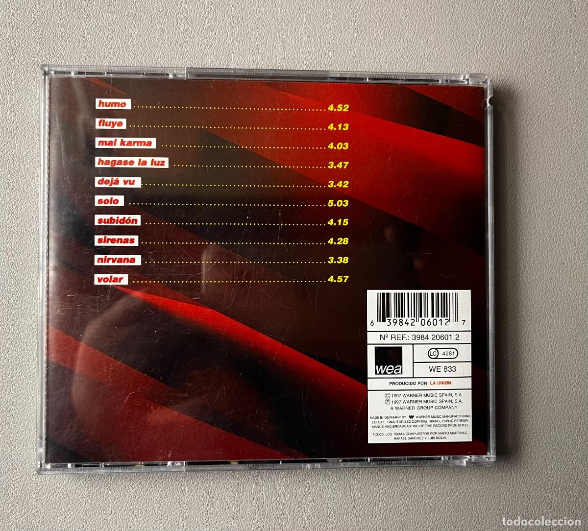 CDs de m&uacute;sica: CD La Uni&oacute;n &lrm;&ndash; Fluye. 1997 - Foto 2
