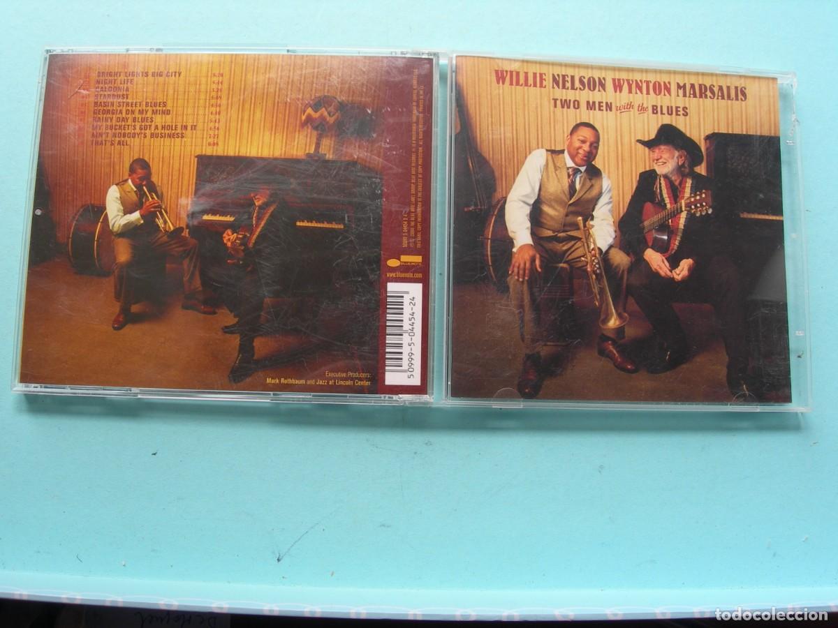 CDs de M&uacute;sica: WILLIE NELSON - WYNTON MARSALIS / TWO MEN WITH THE BLUES / CD /10 TEMAS/BLUES / COLECCI&Oacute;N PARTICULAR