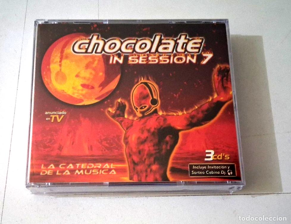 CDs de M&uacute;sica: CD &rdquo;CHOCOLATE IN SESSION 7&rdquo; 3CD COMO NUEVO LA CATEDRAL DE LA MUSICA