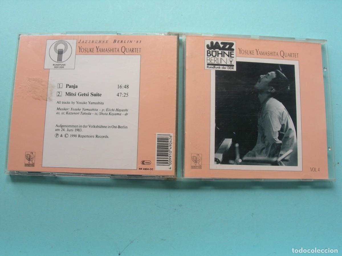 CDs de M&uacute;sica: YOSUKE YAMASHITA QUARTET / JAZZB&Uuml;HNE BERLI &acute;83 / CD / 2 TEMAS / JAZZ / TODOCOLECII&Oacute;N