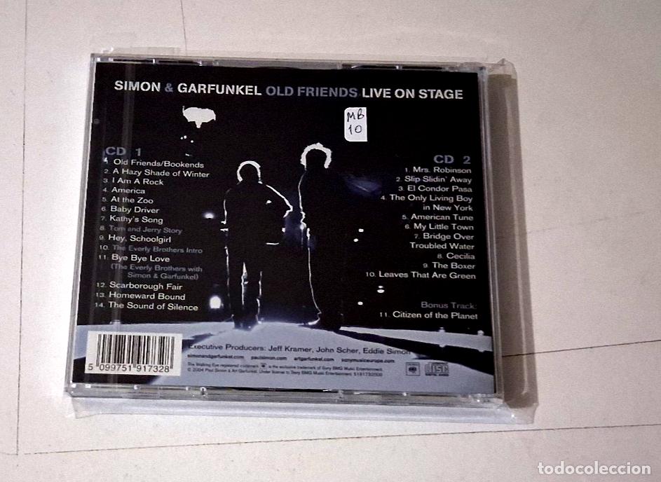 CDs de m&uacute;sica: SIMON & GARFUNKEL &rdquo;OLD FRIENDS&rdquo; 2CD 25 TRACKS CD - Foto 2